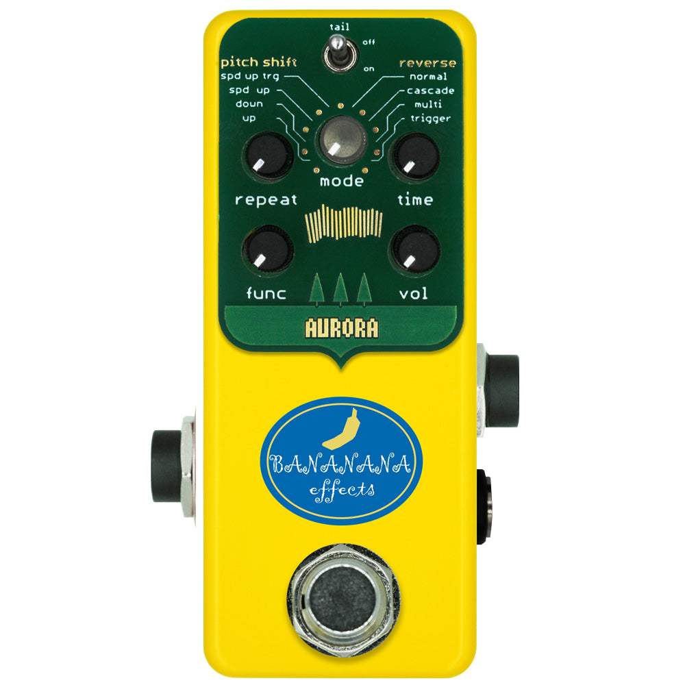 AURORA Pitch shift delay pedal